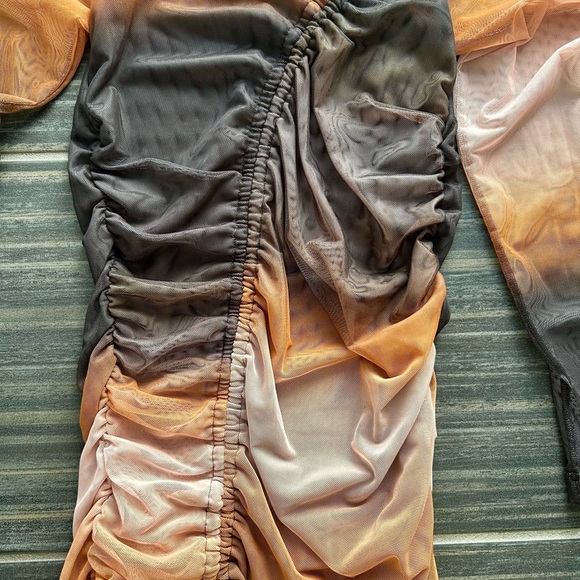 NWT! HERSKIND Jada Dress Ombré bodycon size small/Medium with adjustable length - Picture 6 of 9